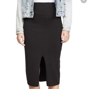 Free People skyline midi skirt